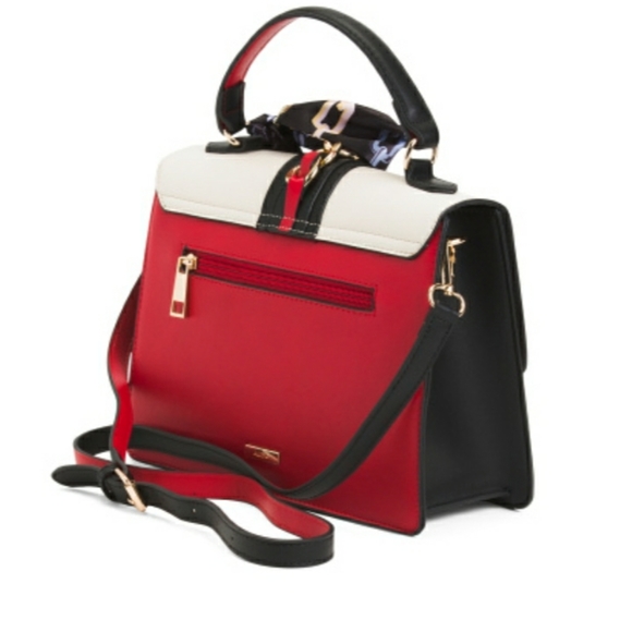 Aldo color block scarf satchel - Picture 4 of 4